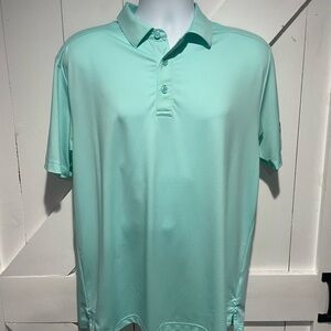 Callaway Blue Polo Shirt Classic Design Short Sleeves